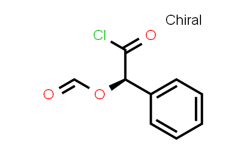 CAS No. 29169-64-0, (R)-2-Chloro-2-oxo-1-phenylethyl formate