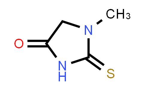 CAS No. 29181-65-5, 1-Methyl-2-thioxoimidazolidin-4-one