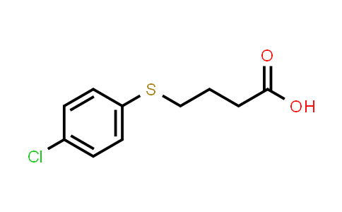 CAS No. 29193-63-3, 4-[(4-Chlorophenyl)thio]butanoic acid