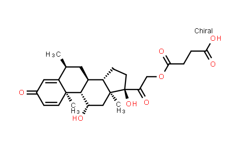 CAS No. 2921-57-5, Methylprednisolone succinate