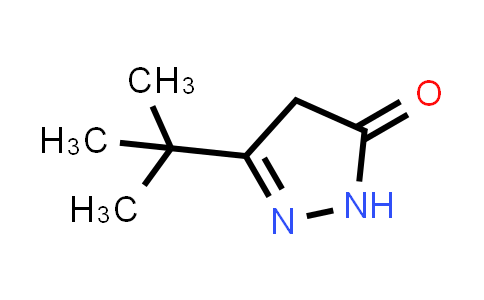 CAS No. 29211-68-5, 5-(1,1-Dimethylethyl)-2,4-dihydro-3H-pyrazol-3-one