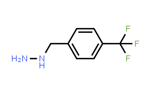 CAS No. 2924-77-8, (4-(Trifluoromethyl)benzyl)hydrazine