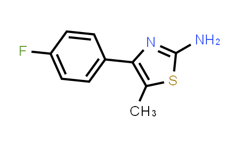CAS No. 2928-00-9, 4-(4-Fluorophenyl)-5-methyl-1,3-thiazol-2-amine