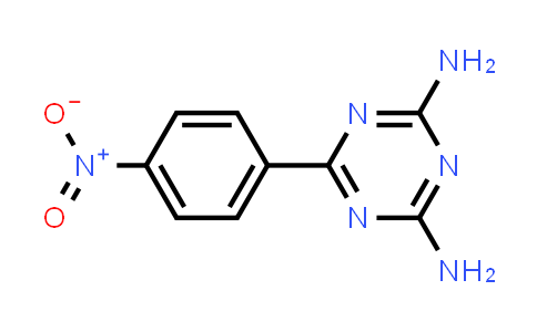 CAS No. 29366-73-2, 6-(4-Nitrophenyl)-1,3,5-triazine-2,4-diamine