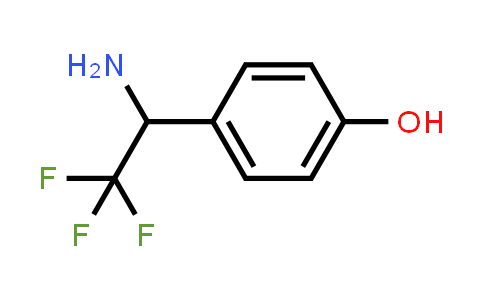 CAS No. 294175-07-8, 4-(1-amino-2,2,2-trifluoroethyl)phenol