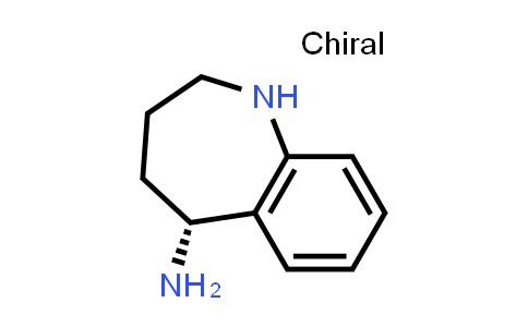 CAS No. 294196-60-4, (R)-2,3,4,5-tetrahydro-1H-benzo[b]azepin-5-amine