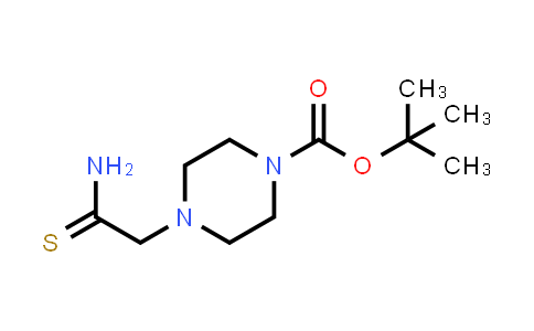 CAS No. 294622-55-2, tert-Butyl 4-thiocarbamoylmethylpiperazine-1-carboxylate