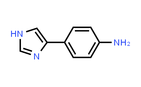 CAS No. 29528-28-7, 4-(1H-Imidazol-4-yl)aniline