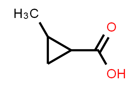 CAS No. 29555-02-0, 2-Methylcyclopropane-1-carboxylic acid