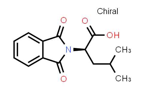 CAS No. 29588-87-2, (2R)-2-(1,3-Dioxoisoindol-2-yl)-4-methylpentanoic acid