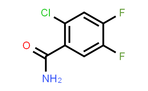 CAS No. 296274-32-3, 2-Chloro-4,5-difluorobenzamide