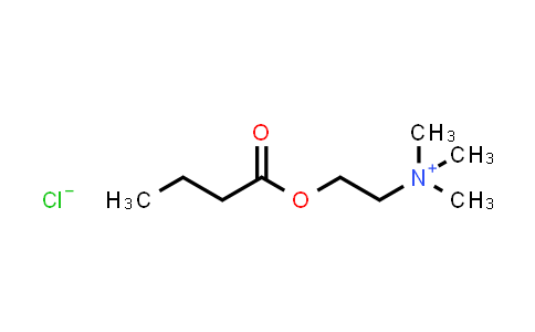 CAS No. 2963-78-2, 2-(Butyryloxy)-N,N,N-trimethylethanaminium chloride