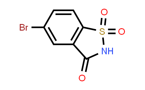 CAS No. 29632-82-4, 5-Bromobenzo[d]isothiazol-3(2H)-one 1,1-dioxide
