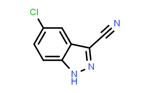 CAS No. 29646-35-3, 5-Chloro-1H-indazole-3-carbonitrile