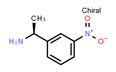 CAS No. 297730-25-7, Benzenemethanamine, α-methyl-3-nitro-, (αS)-