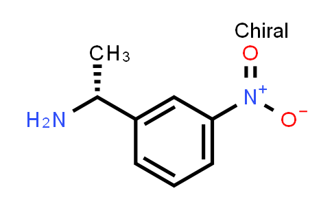 CAS No. 297730-27-9, Benzenemethanamine, α-methyl-3-nitro-, (αR)-