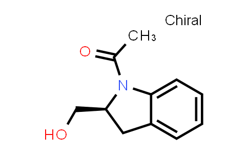 CAS No. 297765-25-4, (S)-1-(2-(hydroxymethyl)indolin-1-yl)ethan-1-one