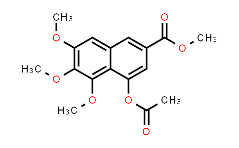 MC547041 | 2982-15-2 | 2-Naphthalenecarboxylic acid, 4-(acetyloxy)-5,6,7-trimethoxy-, methyl ester