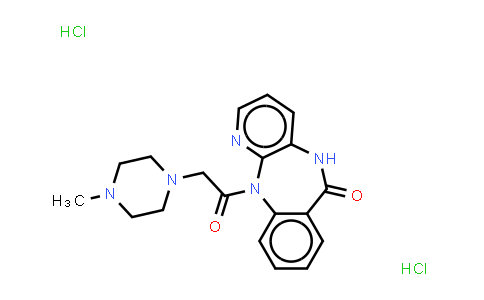 CAS No. 29868-97-1, Pirenzepine (dihydrochloride)