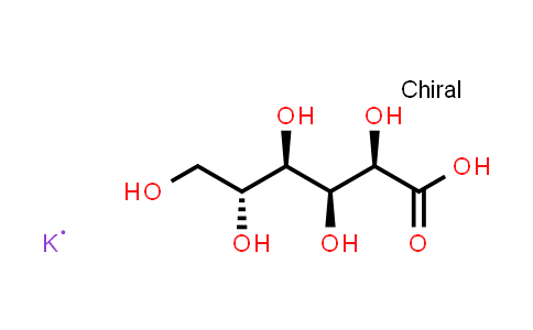 CAS No. 299-27-4, D-Gluconic acid (potassium)