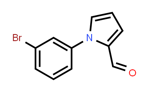 CAS No. 299164-02-6, 1-(3-Bromophenyl)-1h-pyrrole-2-carbaldehyde