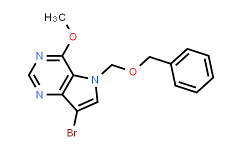 299916-62-4 | 7-Bromo-4-methoxy-5-[(phenylmethoxy)methyl]-5H-pyrrolo[3,2-d]pyrimidine