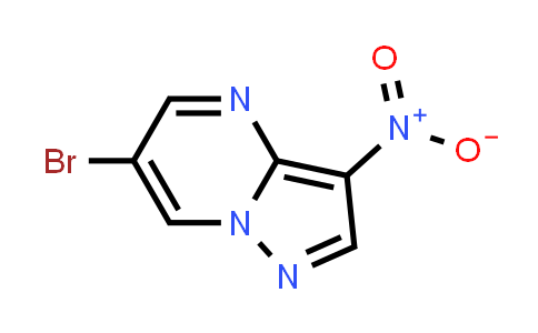 CAS No. 300361-77-7, 6-Bromo-3-nitropyrazolo[1,5-a]pyrimidine