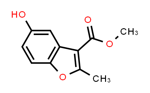 CAS No. 300556-63-2, Methyl 5-hydroxy-2-methyl-1-benzofuran-3-carboxylate
