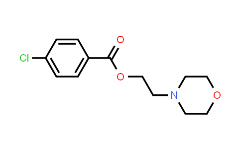 CAS No. 300690-71-5, Benzoic acid, 4-chloro-, 2-(4-morpholinyl)ethyl ester