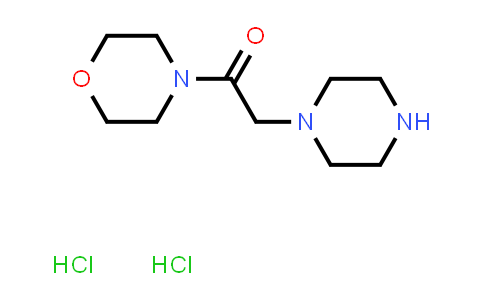 CAS No. 300704-06-7, 1-Morpholino-2-(piperazin-1-yl)ethanone (dihydrochloride)