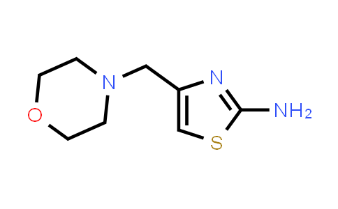 CAS No. 3008-61-5, 4-[(Morpholin-4-yl)methyl]-1,3-thiazol-2-amine