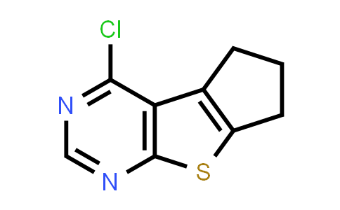 CAS No. 300816-22-2, 4-Chloro-6,7-dihydro-5H-cyclopenta[4,5]thieno[2,3-d]pyrimidine