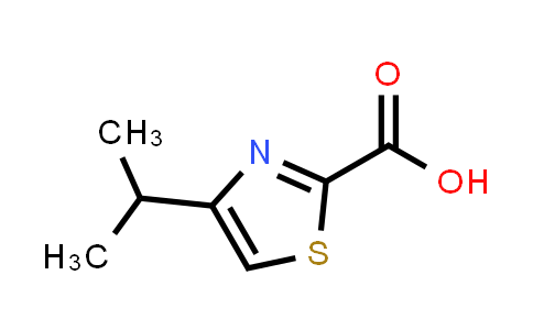 CAS No. 300831-06-5, 4-Isopropylthiazole-2-carboxylic acid