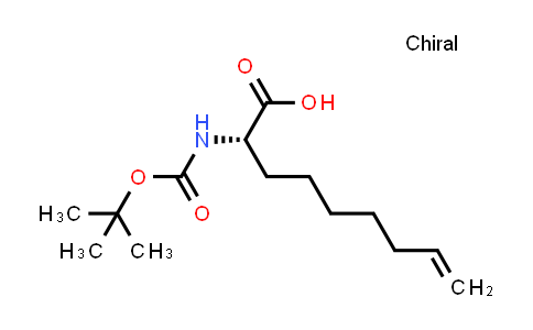 CAS No. 300831-21-4, (2S)-2-{[(tert-butoxy)carbonyl]amino}non-8-enoic acid