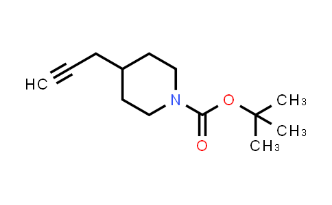 CAS No. 301185-41-1, tert-Butyl 4-(prop-2-yn-1-yl)piperidine-1-carboxylate