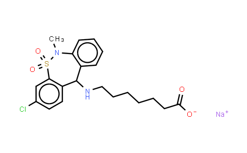 CAS No. 30123-17-2, Tianeptine (sodium salt)