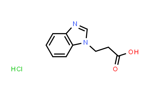 CAS No. 30163-88-3, 3-(1H-Benzimidazol-1-yl)propanoic acid hydrochloride