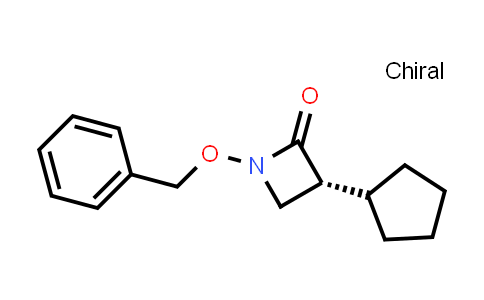 CAS No. 301685-11-0, (3R)-1-(Benzyloxy)-3-cyclopentylazetidin-2-one
