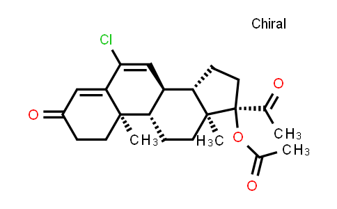 CAS No. 302-22-7, Chlormadinone (acetate)