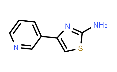 CAS No. 30235-27-9, 4-(Pyridin-3-yl)thiazol-2-amine