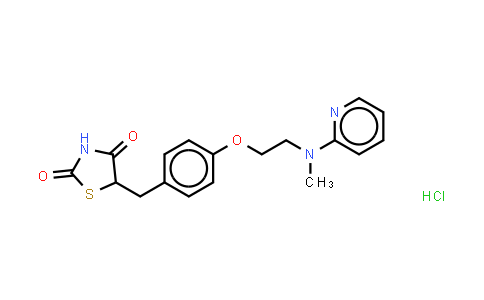 CAS No. 302543-62-0, Rosiglitazone (hydrochloride)