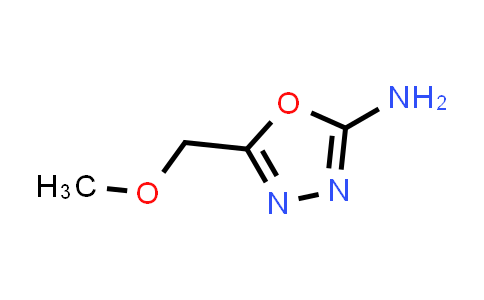 CAS No. 302842-60-0, 5-(Methoxymethyl)-1,3,4-oxadiazol-2-amine