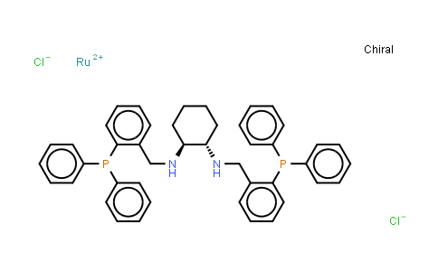 CAS No. 302924-37-4, Dichloro{(1S,2S)-N,N-bis[2-(diphenylphosphino)benzyl]cyclohexane-1,2-diamine}ruthenium(II)