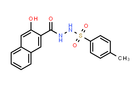 CAS No. 303126-34-3, 3-Hydroxy-N'-(4-methylbenzenesulfonyl)naphthalene-2-carbohydrazide