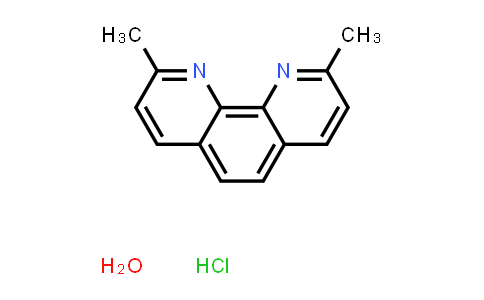CAS No. 303136-82-5, 2,9-Dimethyl-1,10-phenanthroline hydrochloride hydrate