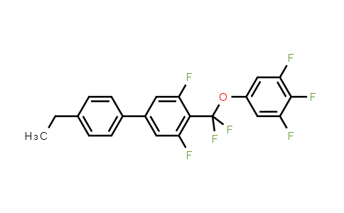 CAS No. 303186-19-8, 2-[Difluoro-(3,4,5-trifluorophenoxy)Methyl]-5-(4-ethylphenyl)-1,3-difluoro-benzene