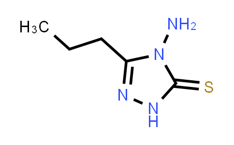 CAS No. 30342-87-1, 4-Amino-5-propyl-2,4-dihydro-3H-1,2,4-triazole-3-thione