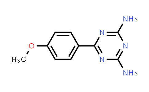 CAS No. 30354-91-7, 6-(4-Methoxyphenyl)-1,3,5-triazine-2,4-diamine