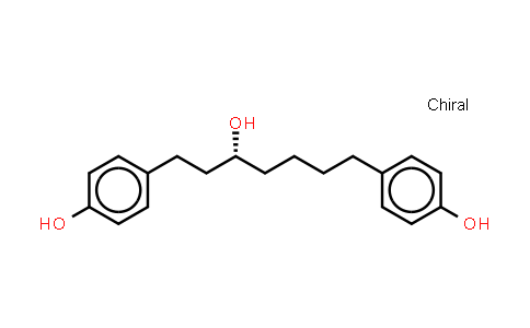 CAS No. 30359-01-4, 3-Heptanol, 1,7-bis(p-hydroxyphenyl)-, (R)-(-)-
