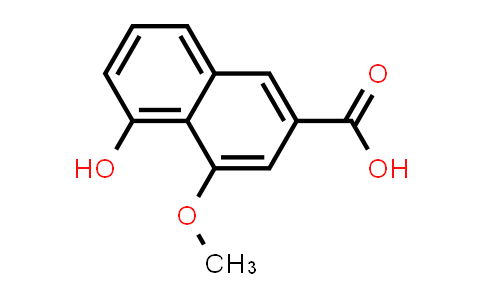 CAS No. 303732-57-2, 2-Naphthalenecarboxylic acid, 5-hydroxy-4-methoxy-